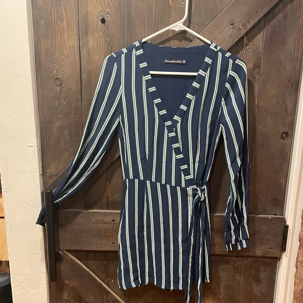 Striped Abercrombie and Fitch dress